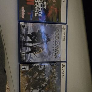 Sony PS5 Video Games Collection - Blue Cases